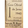 Guía oficial de Jeréz. 1940.