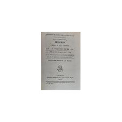 Memoria leída a las Cortes en la sesión pública de 5 de Marzo de 1821 por el encargado del Despacho de la Secretaría de la Gober