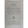 Memoria leída a las Cortes en la sesión pública de 5 de Marzo de 1821 por el encargado del Despacho de la Secretaría de la Gober