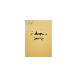 Extract from Shakespeare Survey. (Separata).