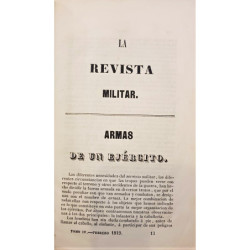 La revista militar. Armas de un ejército. Tomo IV. Febrero 1849.