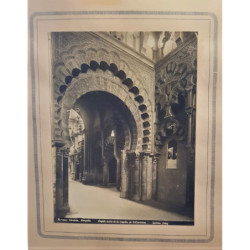 Córdoba. Mezquita. Ángulo norte de la Capilla de Villaviciosa.