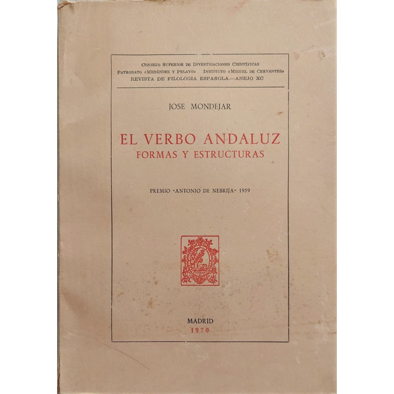 El Verbo Andaluz. Formas y estructuras.