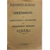 Ayuntamiento de Sevilla. Ordenanzas de exacciones y apéndices del presupuesto ordinario 1929.