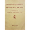 ORDENACIÓN económica de la provincia de Málaga 1948.