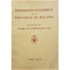 ORDENACIÓN económica de la provincia de Málaga 1948.