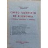 Curso completo de Economía. (Agrícola, Industrial y Forestal).