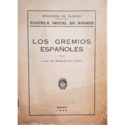 Los gremios españoles.