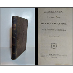 Miscelánea, o colección de varios Discursos. Segunda edición.