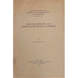 Bibliografía de las lenguas quechua y aymará.