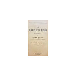 La filosofía de la historia en Alemania. Traducción de M. Alonso Paniagua.