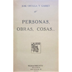 Personas, obras, cosas… Segunda edición.