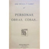 Personas, obras, cosas… Segunda edición.