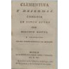 Clementina y Desormes. Comedia en cinco actos por Monsieur Monvel y traducida por D. Vicente Rodríguez de Arellano.